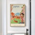 poster vintage japan
