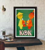 vintage kok poster