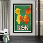 vintage kok poster