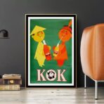 vintage kok poster