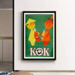 vintage kok poster
