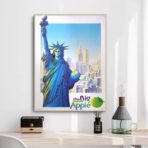 vintage poster new york