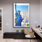 vintage poster new york