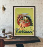 vintage poster torino