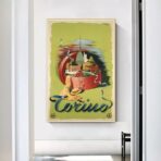 vintage poster torino