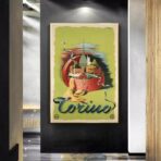 vintage poster torino