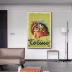 vintage poster torino