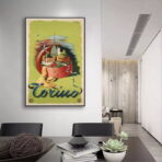 vintage poster torino