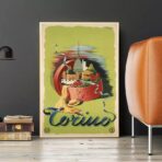 vintage poster torino