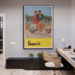 vintage vespa poster 5