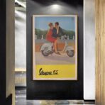 vintage vespa poster 5