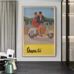 vintage vespa poster 5