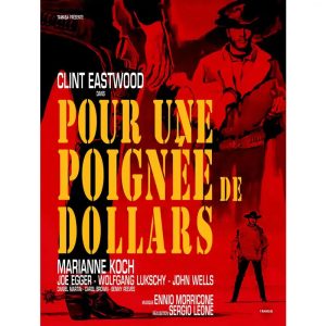for a fistful of dollars poster