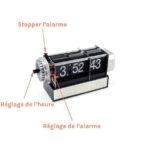 flip flap alarm clock