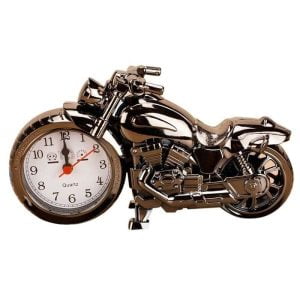 motorcycle shaped alarm clock