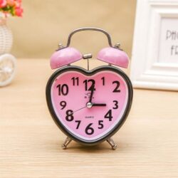 heart shaped alarm clock