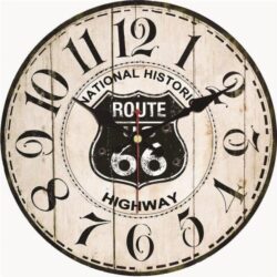 route 66 clock