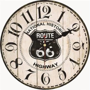 route 66 clock