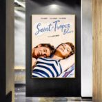 saint tropez blues poster