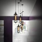 industrial suspension chandelier