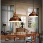 pendant vintage copper