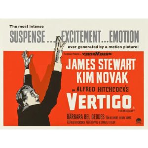 vertigo hitchcock poster
