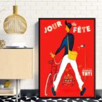 jacques tati holiday poster
