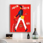 jacques tati holiday poster