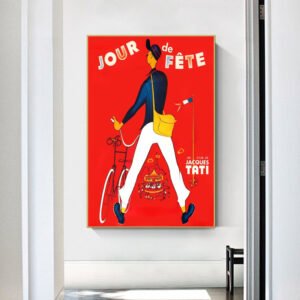 jacques tati holiday poster