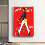 jacques tati holiday poster