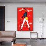 jacques tati holiday poster