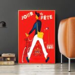 jacques tati holiday poster