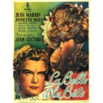 poster la beauty and the beast cocteau