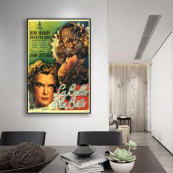 poster la beauty and the beast cocteau