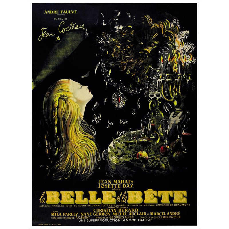 poster beauty and the beast jean cocteau poster beauty and the beast jean cocteau