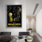 poster beauty and the beast jean cocteau