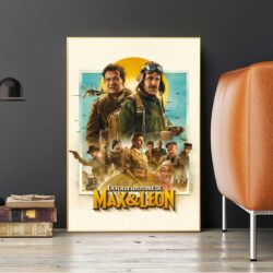 poster the crazy story of max and leon