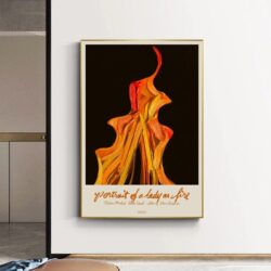 poster portrait of the girl on fire