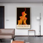poster portrait of the girl on fire