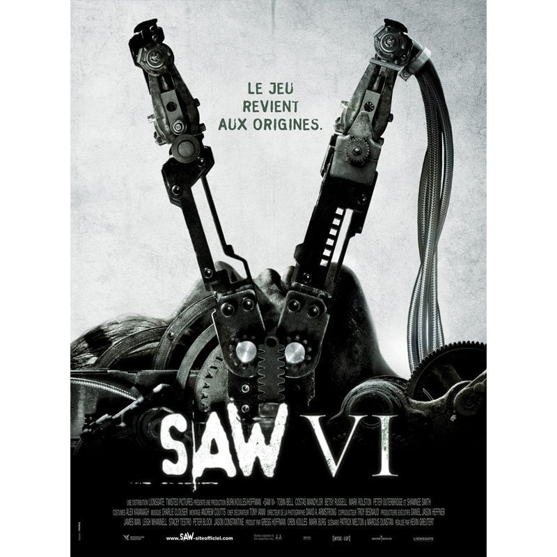 poster saw 6 poster saw 6