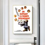 poster an elephant is deceiving hugely
