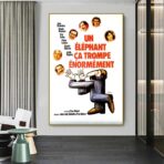 poster an elephant is deceiving hugely