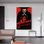v for vendetta poster