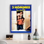 poster 3 men and a basket