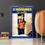 poster 3 men and a basket