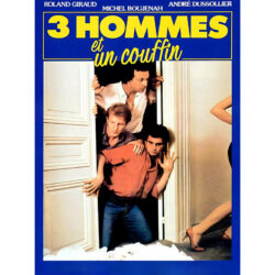 poster 3 men and a basket