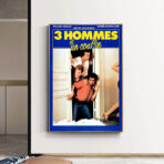 poster 3 men and a basket