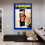 poster 3 men and a basket