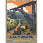 old auvergne poster
