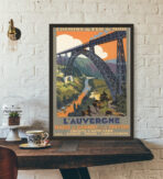 old auvergne poster